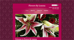 Desktop Screenshot of flowersbyleannaks.com